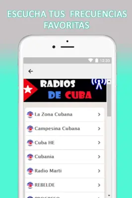 RadiosdeCuba android App screenshot 1